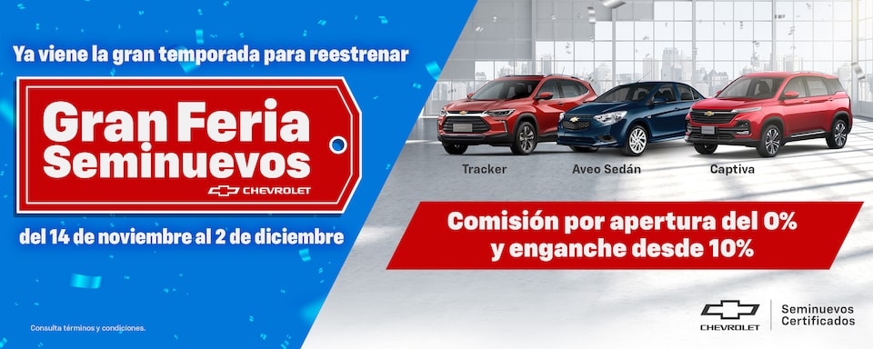 Aquí podrás elegir el seminuevo de tu preferencia ó también valuar tu vehículo para que lo tomen a cuenta y salgas estrenando tu nuevo Chevrolet.